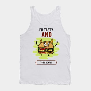 I'm tasty and you know it Tank Top